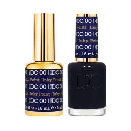 DC Duo Matching Color - #001 Inky Point - TTT Nails Supply