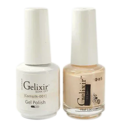 Gelixir Duo Matching Gel Polish - #001 - TTT Nails Supply