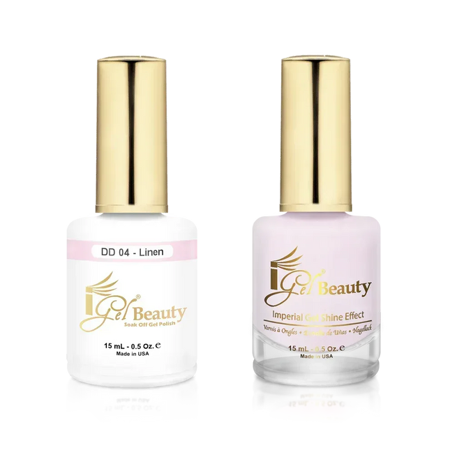 iGel Matching Duo Gel Polish 0.5oz - #004 Linen - TTT Nails Supply