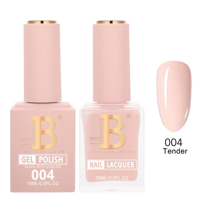 Billionaire Imperial Duo Matching – #001 - 050 Gel Polish + Lacquer (0.5oz / 15ml)