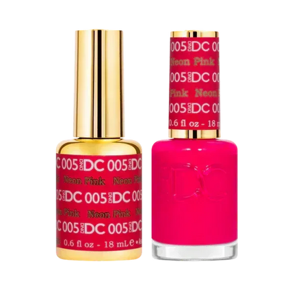 DC Duo Matching Color - #005 Neon Pink - TTT Nails Supply