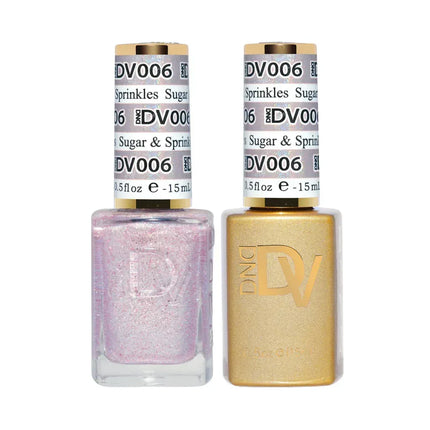 DND DIVA Duo Matching Color - #006 Sugar & Sprinkles - TTT Nails Supply