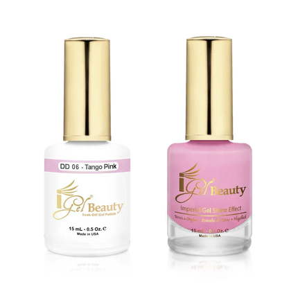 iGel Matching Duo Gel Polish 0.5oz - #006 Tango Pink - TTT Nails Supply