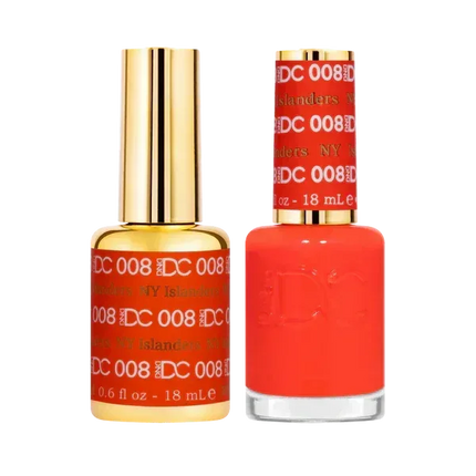 DC Duo Matching Color - #008 NY Islanders - TTT Nails Supply