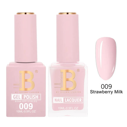 Billionaire Imperial Duo Matching – #001 - 050 Gel Polish + Lacquer (0.5oz / 15ml)