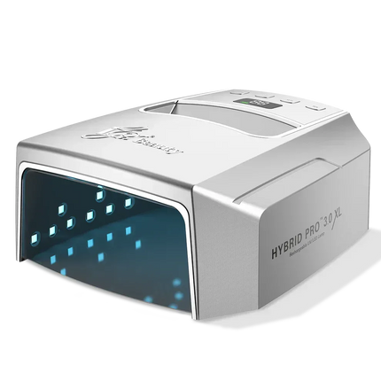 Igel Hybrid Pro 3.0 XL Wireless Rechargeable UV/LED Lamp - SILVER - TTT Nails Supply
