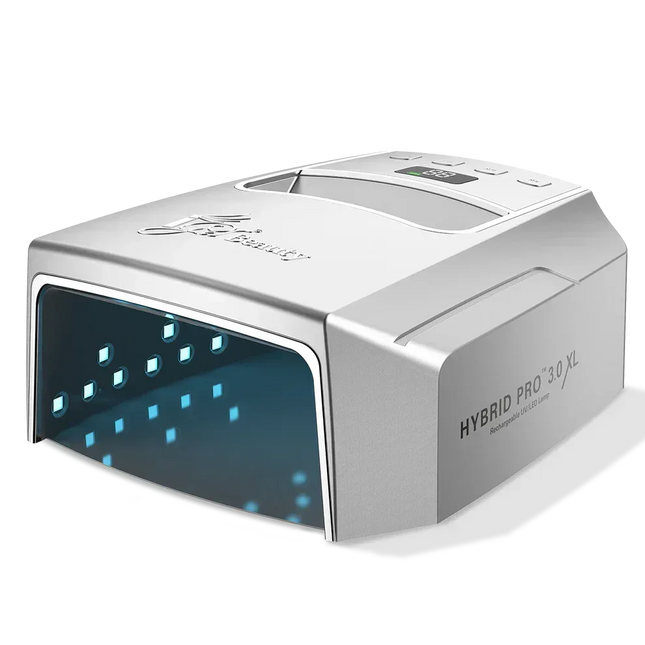 Igel Hybrid Pro 3.0 XL Wireless Rechargeable UV/LED Lamp - SILVER - TTT Nails Supply