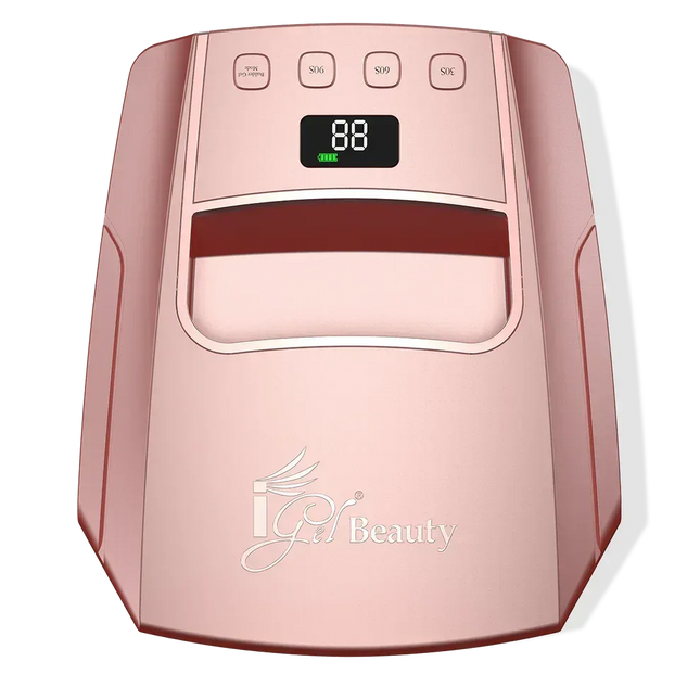 Igel Hybrid Pro 3.0 XL Wireless Rechargeable UV/LED Lamp - ROSE PINK - TTT Nails Supply