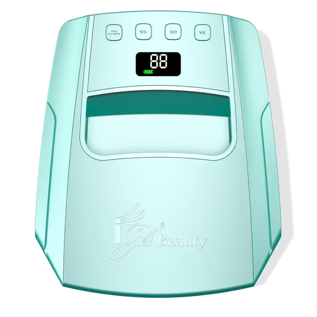 Igel Hybrid Pro 3.0 XL Wireless Rechargeable UV/LED Lamp - TEAL - TTT Nails Supply