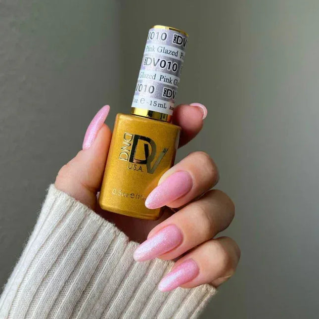 DND DIVA Duo Matching Color - #010 Pink Glazed - TTT Nails Supply
