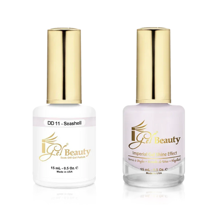 iGel Matching Duo Gel Polish 0.5oz - #011 Seashell - TTT Nails Supply