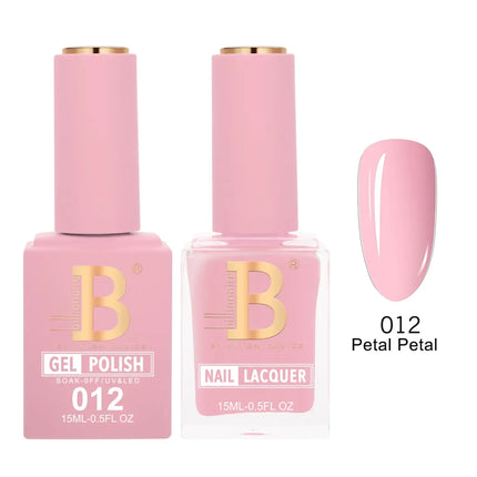 Billionaire Imperial Duo Matching – #001 - 050 Gel Polish + Lacquer (0.5oz / 15ml)