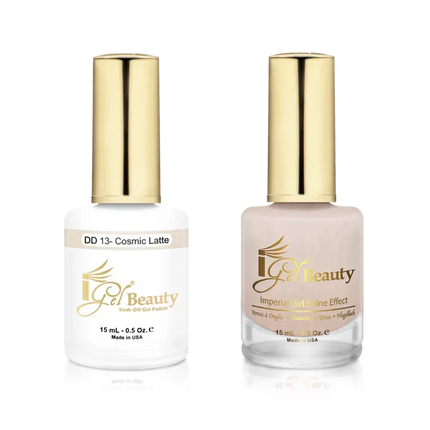 iGel Matching Duo Gel Polish 0.5oz - #013 Cosmic Latte - TTT Nails Supply