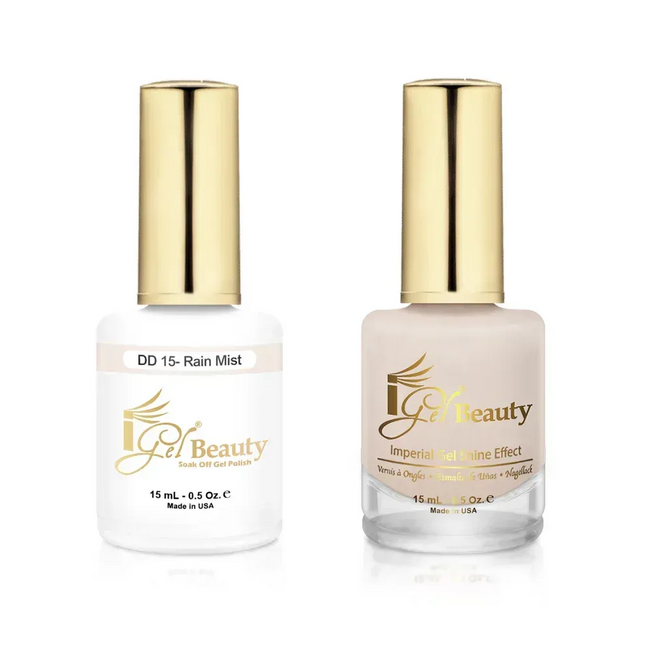 iGel Matching Duo Gel Polish 0.5oz - #015 Rain Mist - TTT Nails Supply
