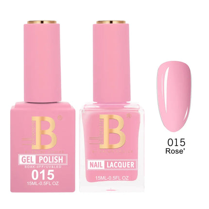 Billionaire Imperial Duo Matching – #001 - 050 Gel Polish + Lacquer (0.5oz / 15ml)