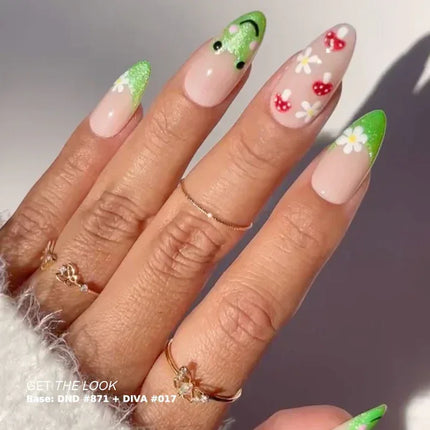 DND DIVA Duo Matching Color - #017 UFO Meets Earth - TTT Nails Supply