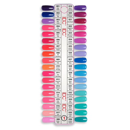 DC Duo Gel Polish Swatch #01 (sample tip only)