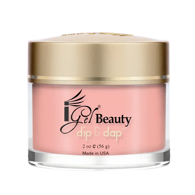 iGel Dip & Dap 2in1 Powder 2oz - #021 Peach Blossom - TTT Nails Supply