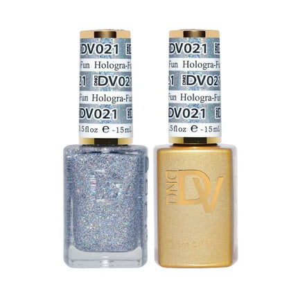 DND DIVA Duo Matching Color - #021 Hologra-Fun - TTT Nails Supply
