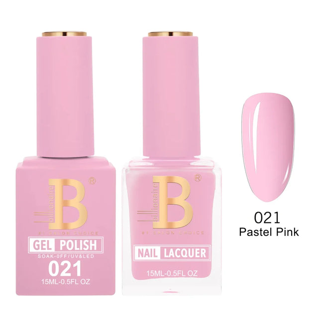 Billionaire Imperial Duo Matching – #001 - 050 Gel Polish + Lacquer (0.5oz / 15ml)