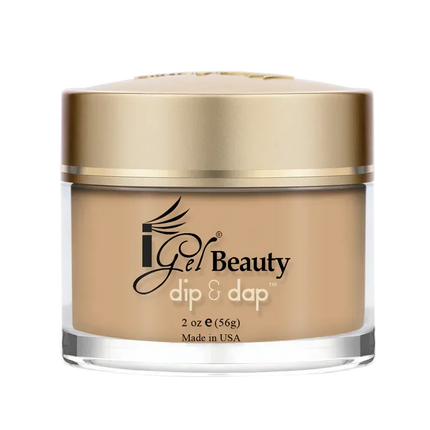 iGel Dip & Dap 2in1 Powder 2oz - #023 Pale Shadow - TTT Nails Supply
