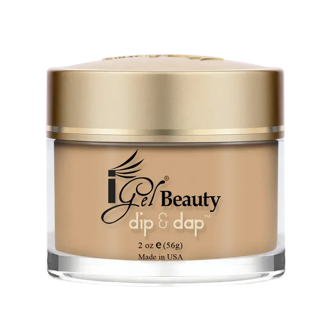 iGel Dip & Dap 2in1 Powder 2oz - #023 Pale Shadow - TTT Nails Supply