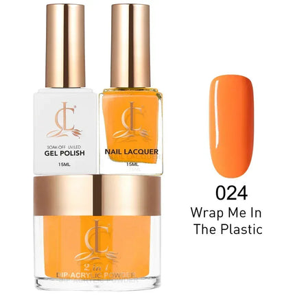 Cllam Matching 3in1 - CL024 WRAP ME IN THE PLASTIC - TTT Nails Supply
