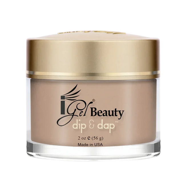 iGel Dip & Dap 2in1 Powder 2oz - #024 Harmonic Tan - TTT Nails Supply