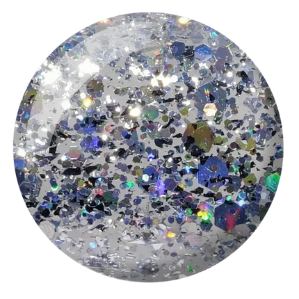 DND DIVA Duo Matching Color - #025 Chunky Holo - TTT Nails Supply