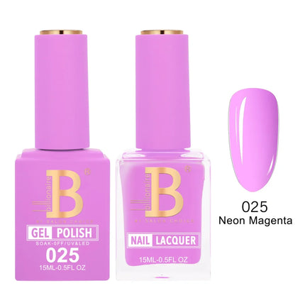 Billionaire Imperial Duo Matching – #001 - 050 Gel Polish + Lacquer (0.5oz / 15ml)