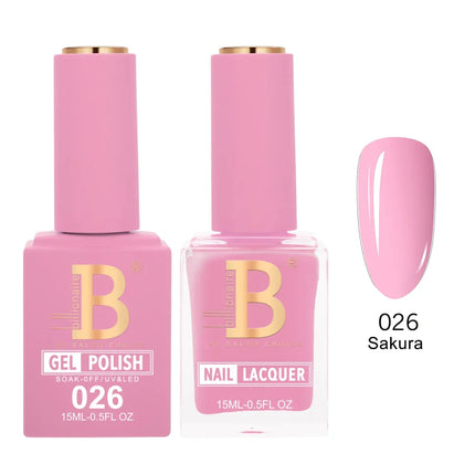 Billionaire Imperial Duo Matching – #001 - 050 Gel Polish + Lacquer (0.5oz / 15ml)