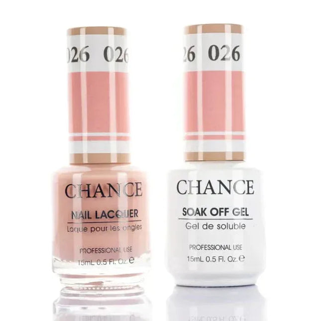 Cre8tion CHANCE Matching Duo Gel Polish 0.5oz - #026 - TTT Nails Supply
