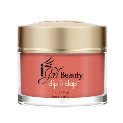 iGel Dip & Dap 2in1 Powder 2oz - #029 Coral Blaze - TTT Nails Supply