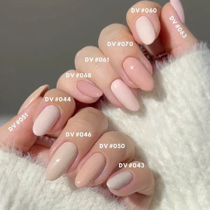 DND DIVA Swatch #02 - Frosted Chai Collection 36 colors (#37 - #72) - TTT Nails Supply