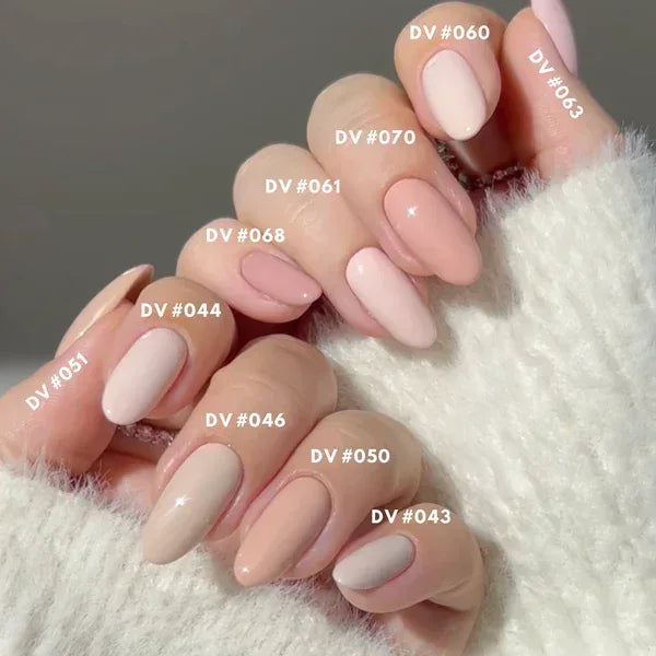 DND DIVA Swatch #02 - Frosted Chai Collection 36 colors (#37 - #72) - TTT Nails Supply