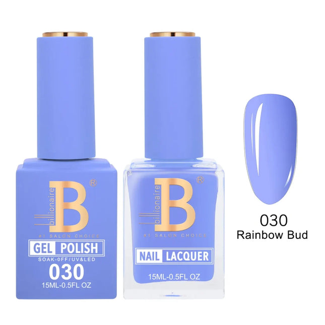 Billionaire Imperial Duo Matching – #001 - 050 Gel Polish + Lacquer (0.5oz / 15ml)