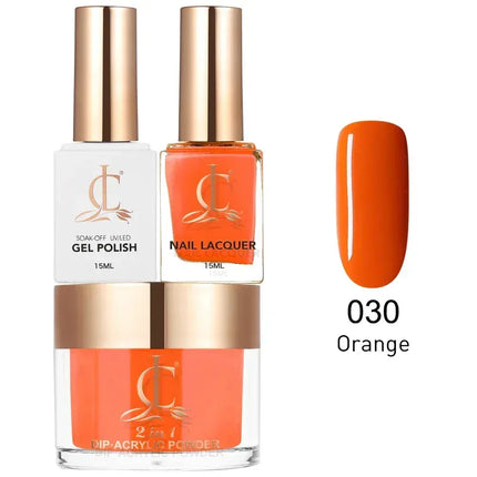 Cllam Matching 3in1 - CL030 ORANGE - TTT Nails Supply