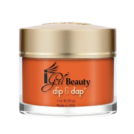iGel Dip & Dap 2in1 Powder 2oz - #030 Mandarin Madness - TTT Nails Supply