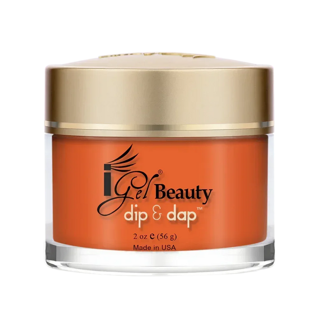 iGel Dip & Dap 2in1 Powder 2oz - #030 Mandarin Madness - TTT Nails Supply