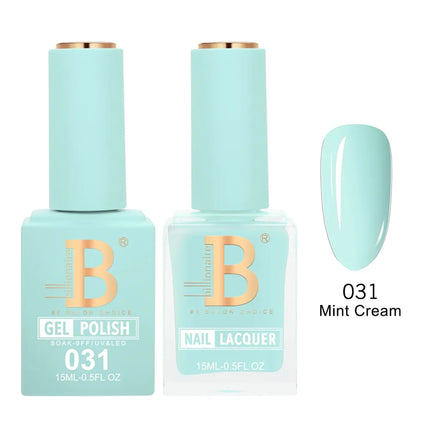 Billionaire Imperial Duo Matching – #001 - 050 Gel Polish + Lacquer (0.5oz / 15ml)