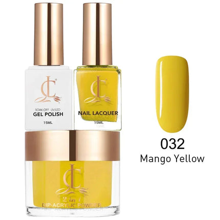 Cllam Matching 3in1 - CL032 MANGO YELLOW - TTT Nails Supply