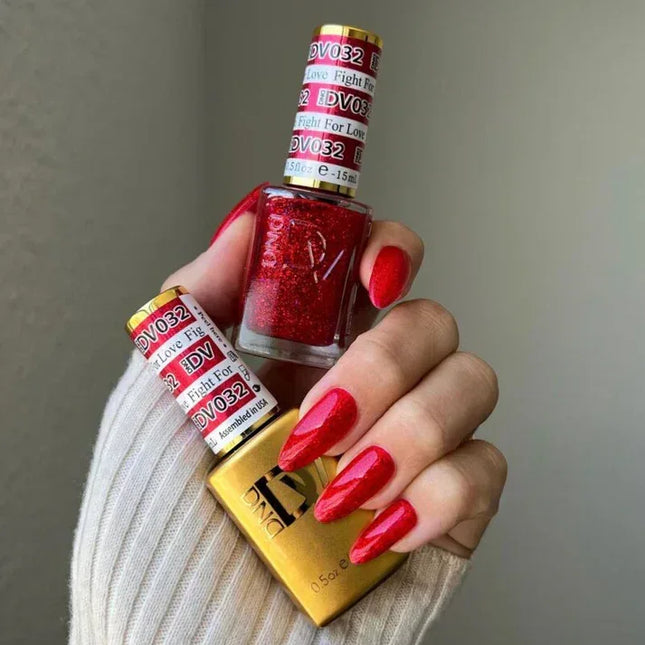 DND DIVA Duo Matching Color - #032 Fight For Love - TTT Nails Supply