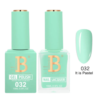 Billionaire Imperial Duo Matching – #001 - 050 Gel Polish + Lacquer (0.5oz / 15ml)