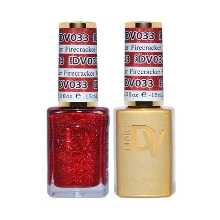 DND DIVA Duo Matching Color - #033 Firecracker - TTT Nails Supply