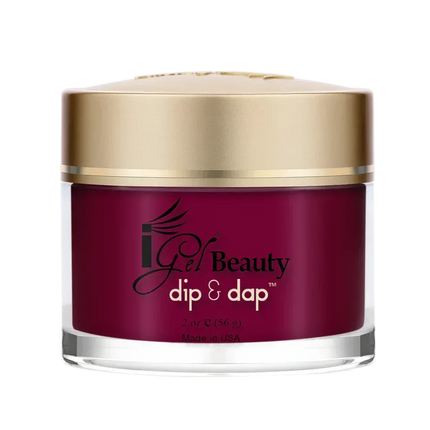 iGel Dip & Dap 2in1 Powder 2oz - #035 Mulberry - TTT Nails Supply