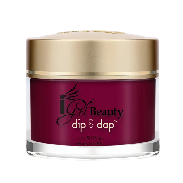 iGel Dip & Dap 2in1 Powder 2oz - #035 Mulberry - TTT Nails Supply