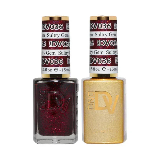 DND DIVA Duo Matching Color - #036 Sultry Gem - TTT Nails Supply