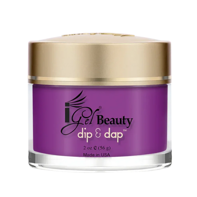iGel Dip & Dap 2in1 Powder 2oz - #036 Kimono Violet - TTT Nails Supply