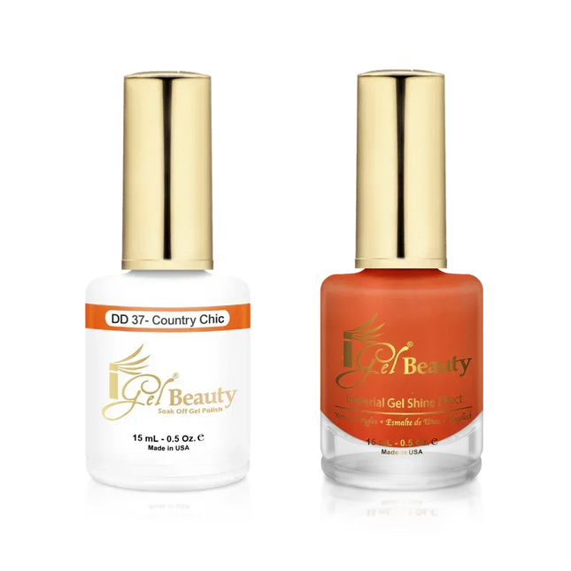 iGel Matching Duo Gel Polish 0.5oz - #037 Country Chic - TTT Nails Supply