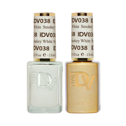 DND DIVA Duo Matching Color - #038 Smokey White - TTT Nails Supply